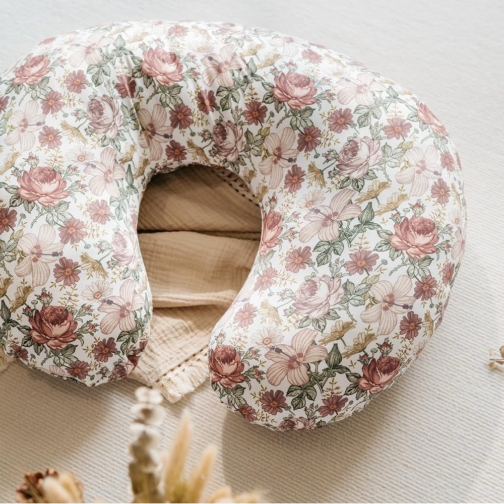 Floral Pattern Boppy Nursing Pillow Cover